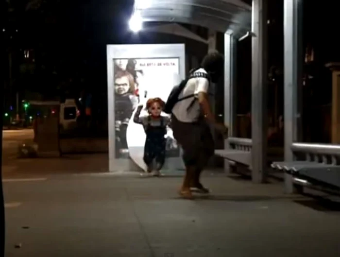 Trecătorii au luat-o la fugă disperaţi