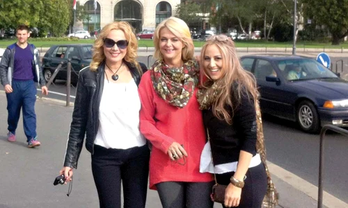 Când oboseau,  Dana, Iuliana şi  Florentina se opreau  la un restaurant cochet jpeg