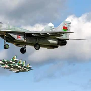 Forțele Aeriene ale Republicii Belarus au doborât o dronă rusească FOTO defenseromania jpg