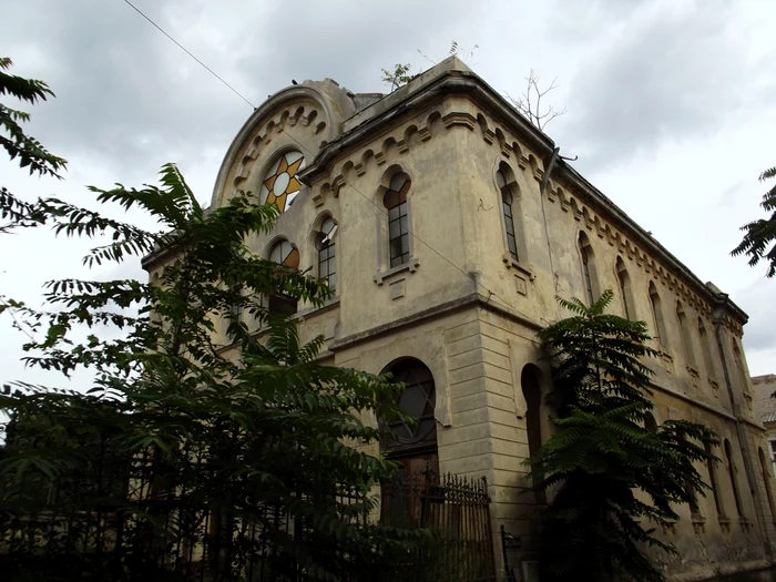 Ruina sinagogii din Constanța FOTO Mariana Iancu