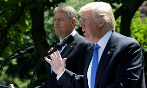 Klaus Iohannis Donald Trump la Casa Alba FOTO FOTO Guliver / Getty Images / Chip Somodevilla 