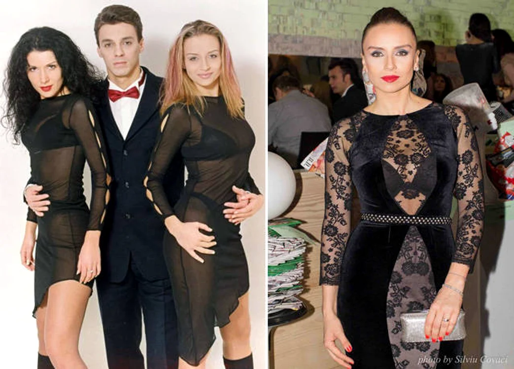 Carmen Brumă și Adina Halas, pe vremea când erau asistentele lui Mircea Badea