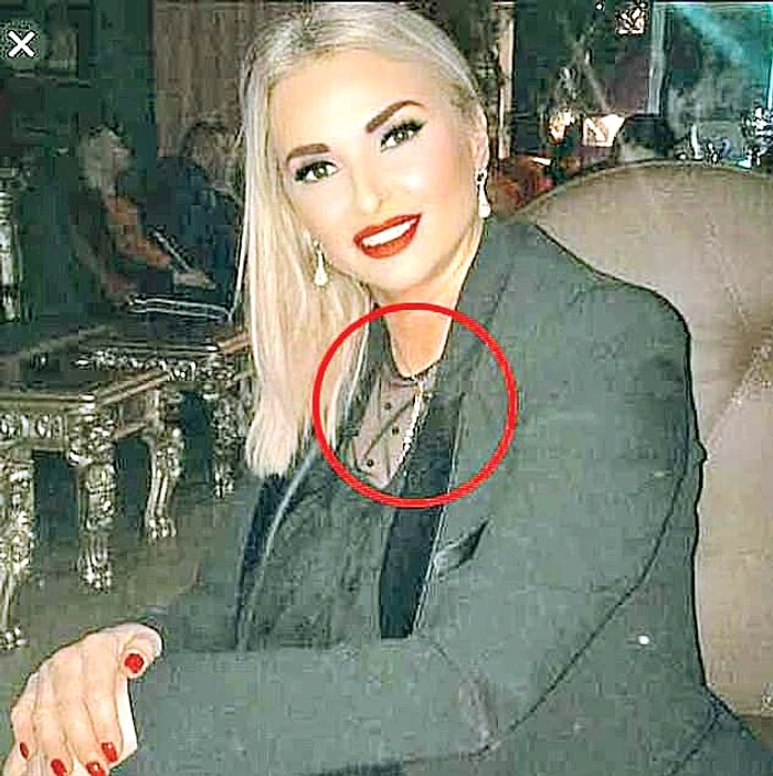 Maria Meșter, 48 de ani, a purtat  la gât bijuteriile miliardarei 