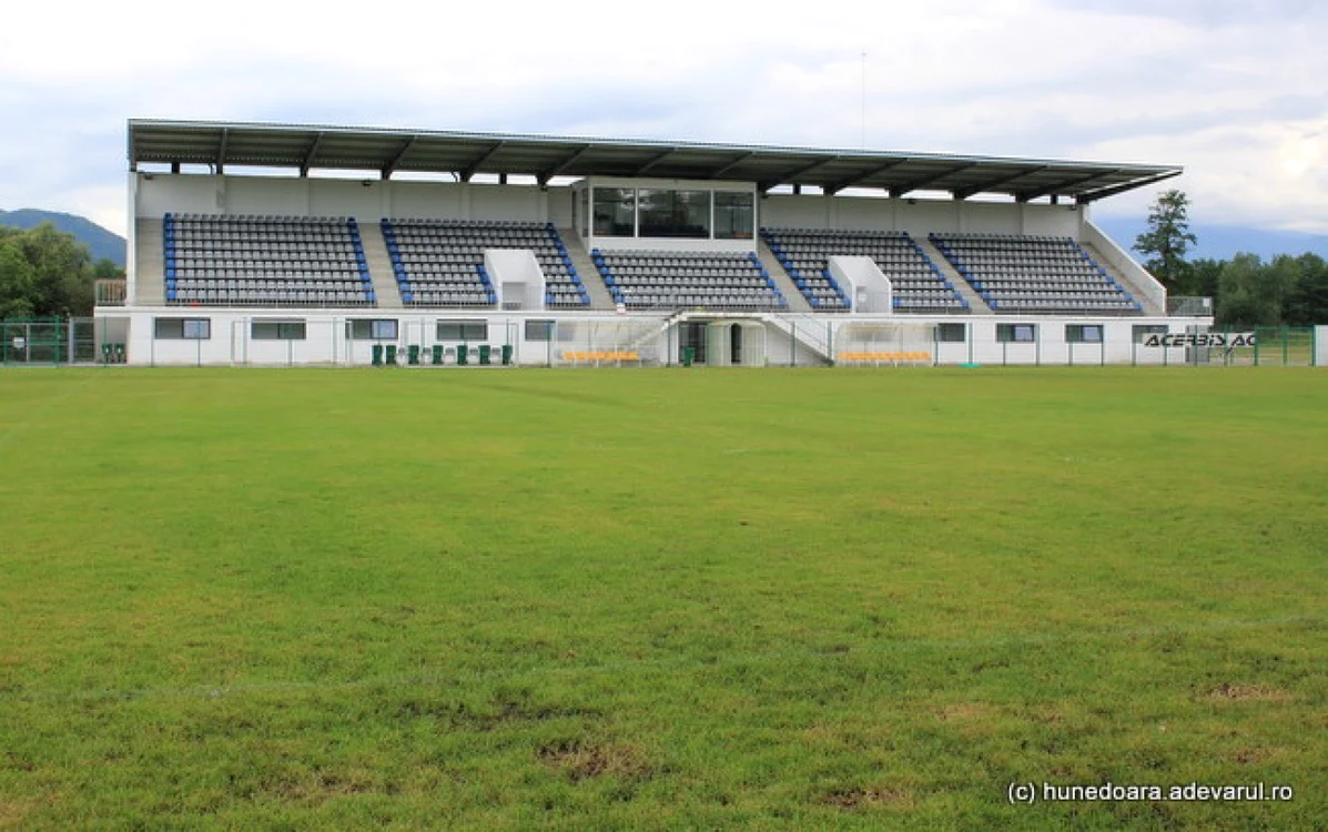 Stadionul din Sântamaria Orlea. FOTO: Daniel Guţă. ADEVĂRUL.