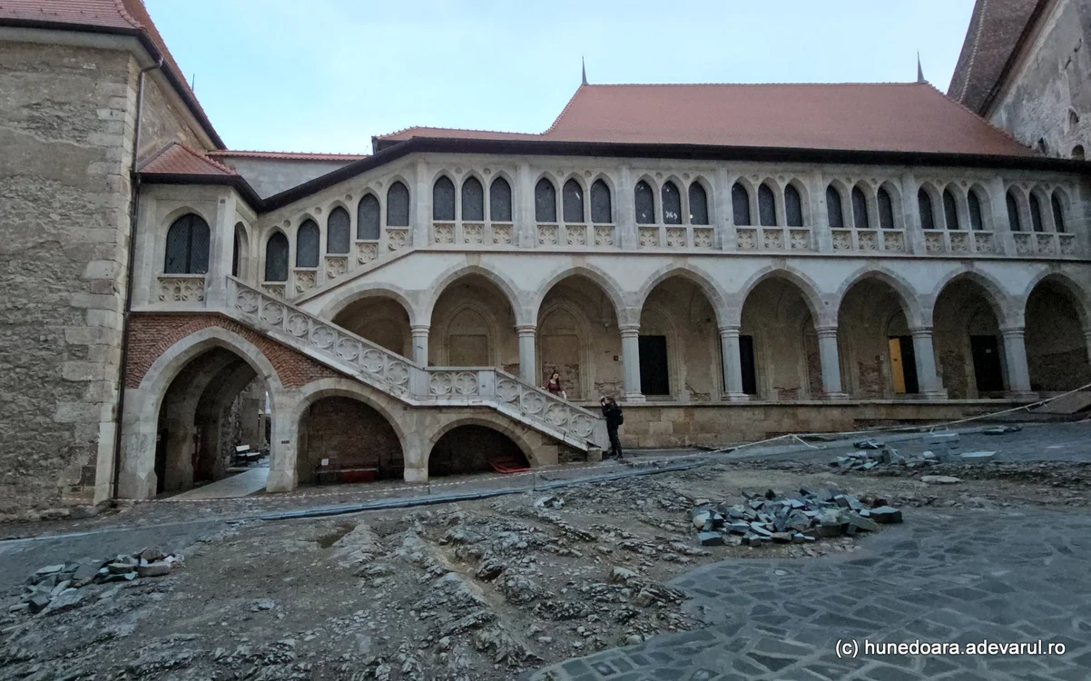 Aripa Bethlen din Castelul Corvinilor. Foto: Daniel Guță ADEVĂRUL