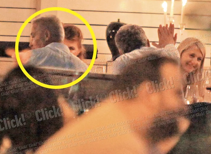 Videanu a râs cu o blondă sub privirile soţiei sale, Mioriţa