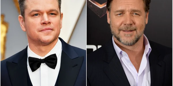 matt damon si russell crowe foto getty images