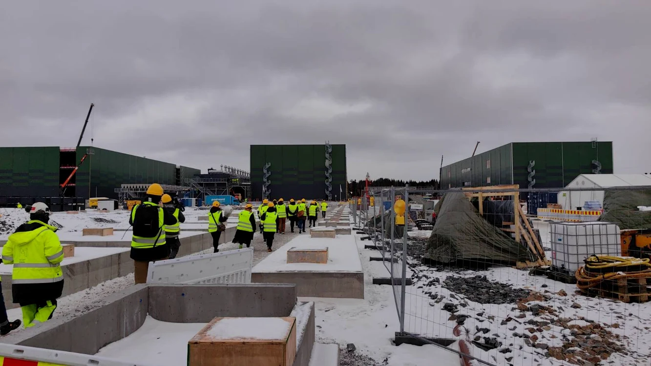 Centrul de date TikTok din Norvegia. FOTO Adrian Pogîngeanu