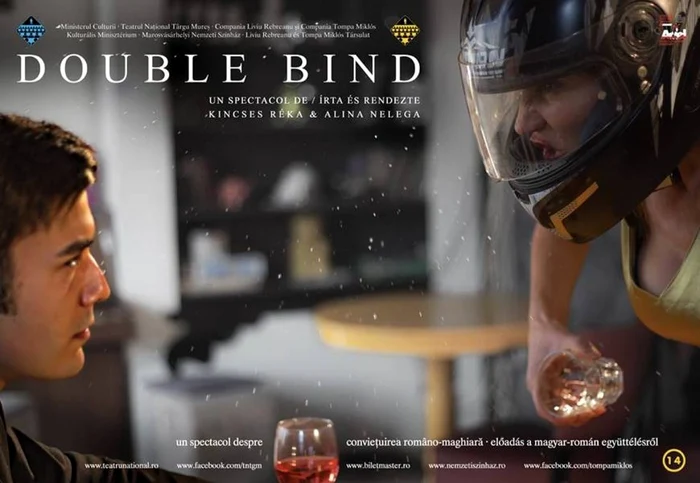 Spectacolul "Double Bind" abordează tema convieţuirii români-maghiari