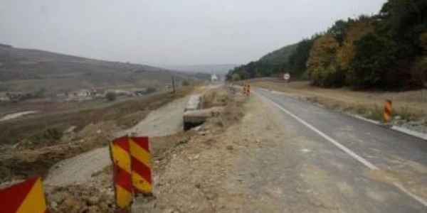 Aşa arăta centura în 2009, după surpări, la mai puţin de o lună de la inaugurare. 