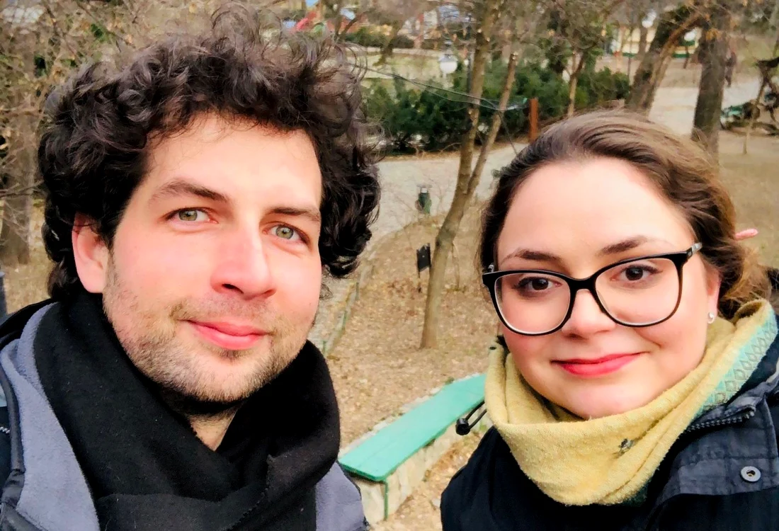 Valentin Șerban și Daria Tudor, doi tineri geniali. FOTO: arhiva personală