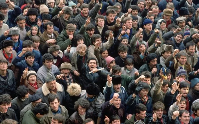 Imagine de la Revoluţia Română FOTO Getty Images