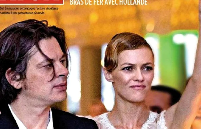 Benjamin Biolay împreună cu Alysson Paradis