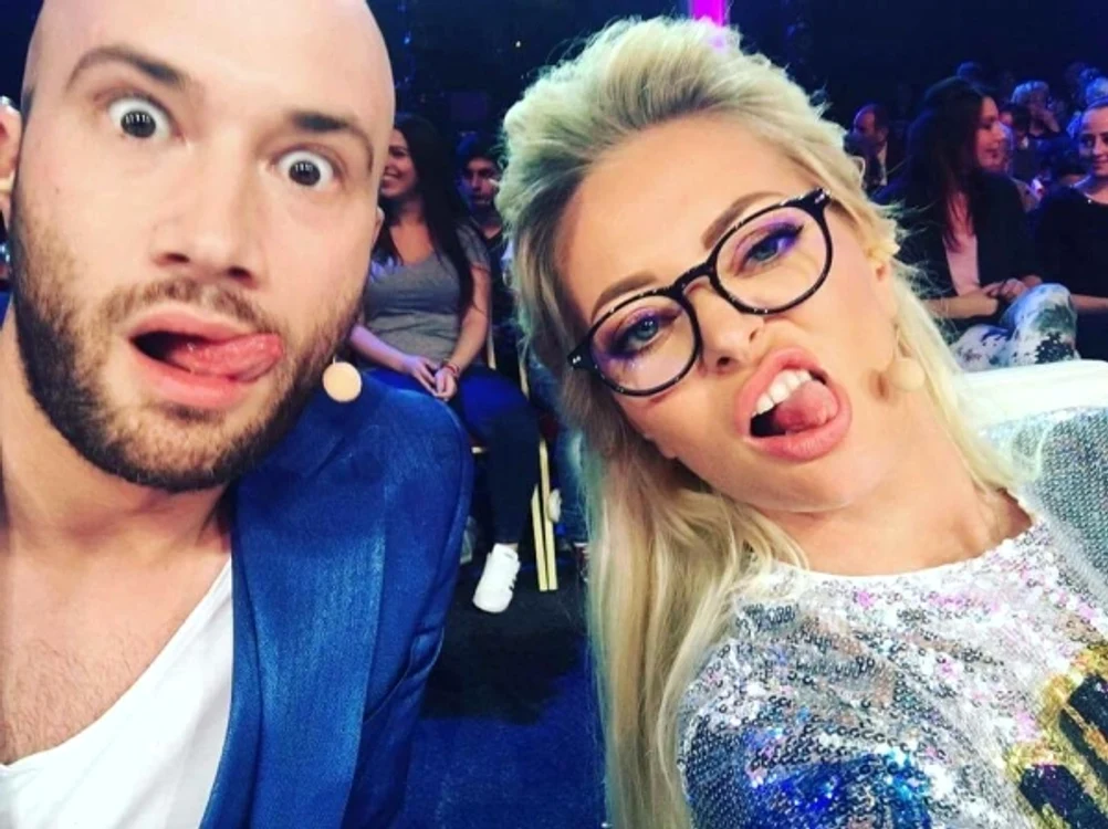 
    Delia și Mihai sunt foarte buni prieteniFoto: Facebook   