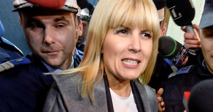 Elena Udrea a fost reţinută pentru 24 de ore, marţi seară, în dosarul „Microsoft” FOTO Mediafax