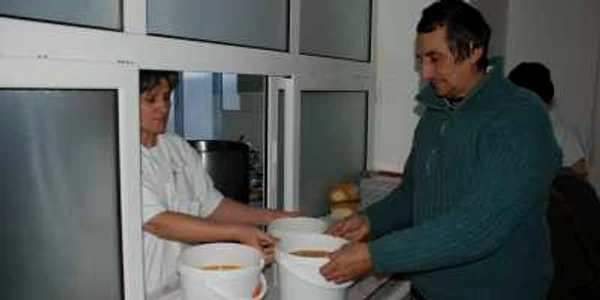 La cantina din Radu Negru. FOTO: ARHIVĂ