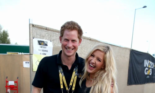 Prințul Harry, alături de Ellie Goulding jpeg