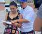 Melinda și Puya, îmbrăcați cu haine croșetate și la America Express