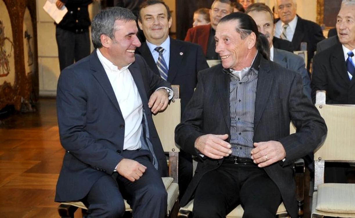 
    Hagi și Patzaichin erau buni prieteniFOTO: Mediafax  