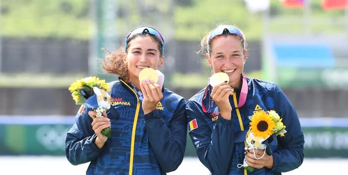 Simona radiș și Ancuța Bodnar nu au rival în proba lor. Foto COSR
