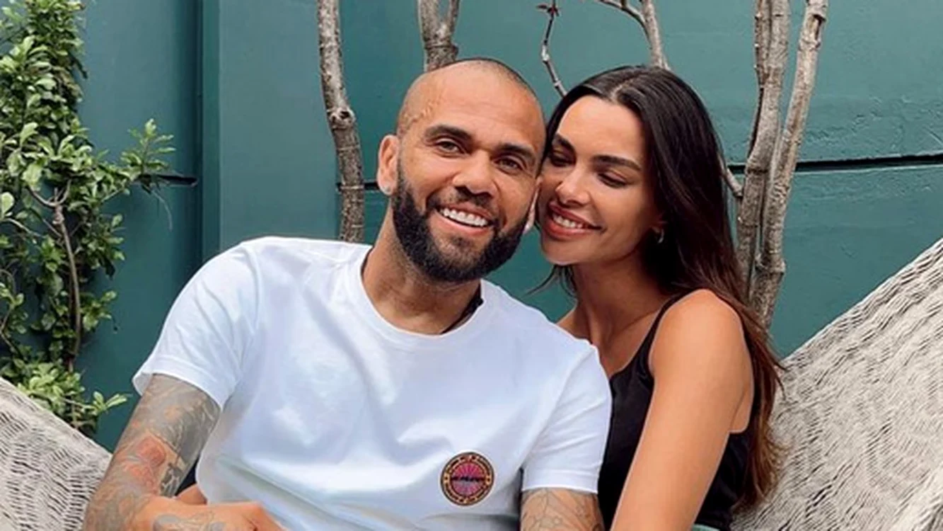 Dani Alves și soția sa, Joana Sanz, pe când viața lor arăta altfel