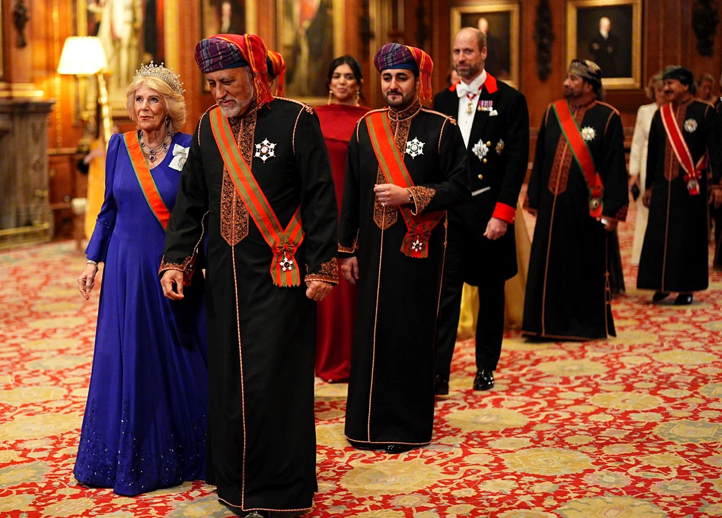 Regina Camilla la dineul de stat în onoarea sultanului Omanului, GettyImages (3) jpg