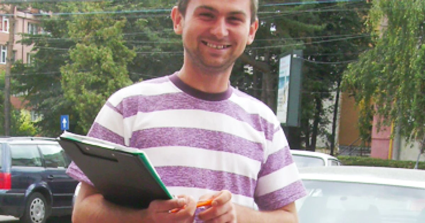 Suceava: Marius Tănăsuc: Voluntar în Cetatea de Scaun (PORTRET)