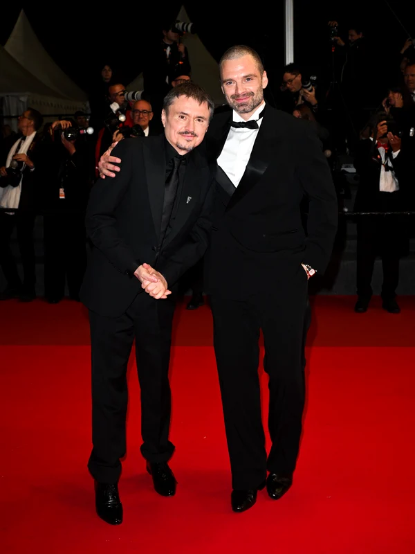 Cristian Mungiu și Sebastian Stan. FOTO: Profimedia