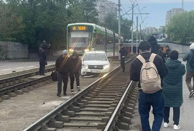 masina linii tramvai foto Facebook jpg