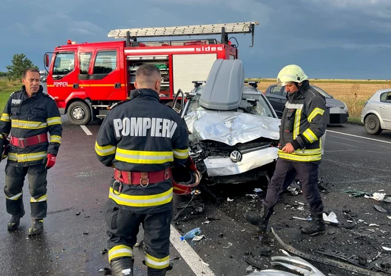 Accident pe DN2, în județul ialomița FOTO; ISU ialomița