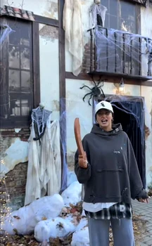 Locuința Antoniei / Foto: captură video TikTok