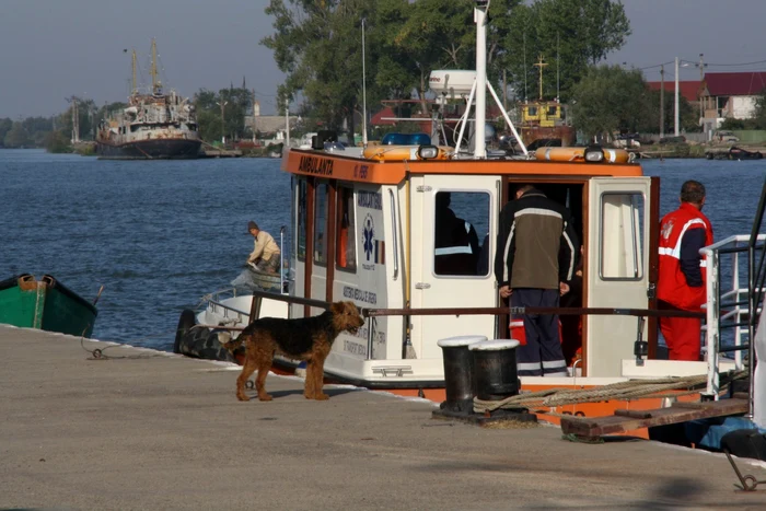 Vor ambulanţă la Sulina FOTO Cristian Dogaru