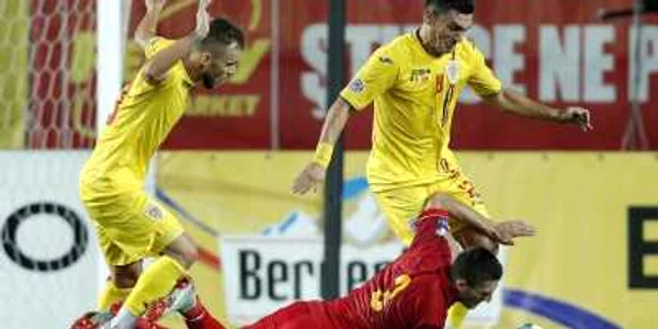 România Muntenegru meci de fotbal Liga Naţiunilor FOTO EPA-EFE
