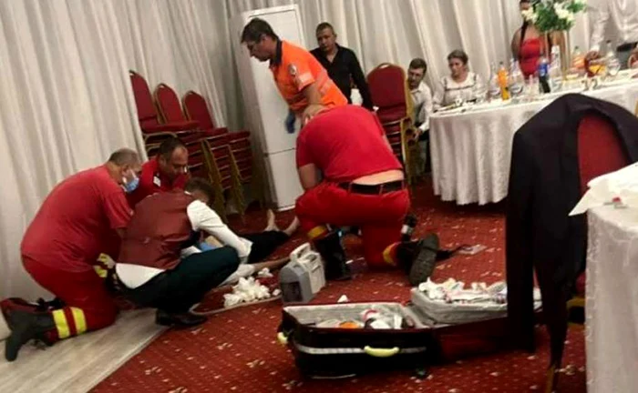 Medicii nu l-au putut salva pe bărbat FOTO: gorjonline.ro