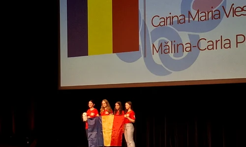 Patru eleve au câștigat medalii FOTO Ministerul Educației