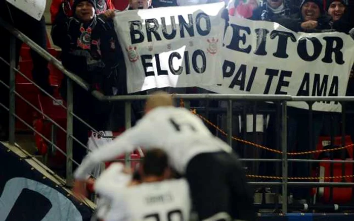 Peste 30.000 de suporteri susţin echipa Corinthians în Japonia la Campionatul Mondial al Cluburilor FIFA FOTO AFP