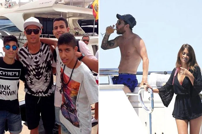 
    Ronaldo şi Messi se află la doar doi paşi distanţă  