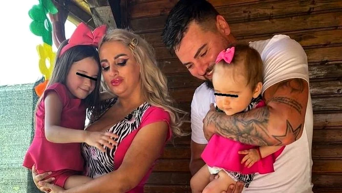 Sânziana Buruiană și familia ei / foto: social media