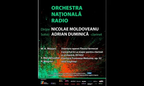 Concert Mozart, Mendelssohn și Wagner la Sala Radio jpeg
