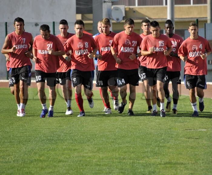 Jucătorii de la FC Botoşani se pregătesc de debutul în cupele europeneFoto Facebook