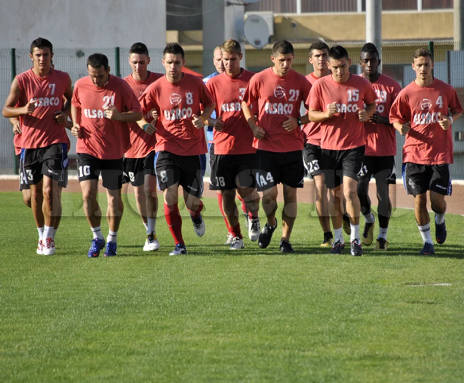 
    Jucătorii de la FC Botoşani se pregătesc de debutul în cupele europeneFoto Facebook  