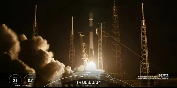 SpaceX a lansat încă 23 de sateliți Starlink pe orbită Captură video