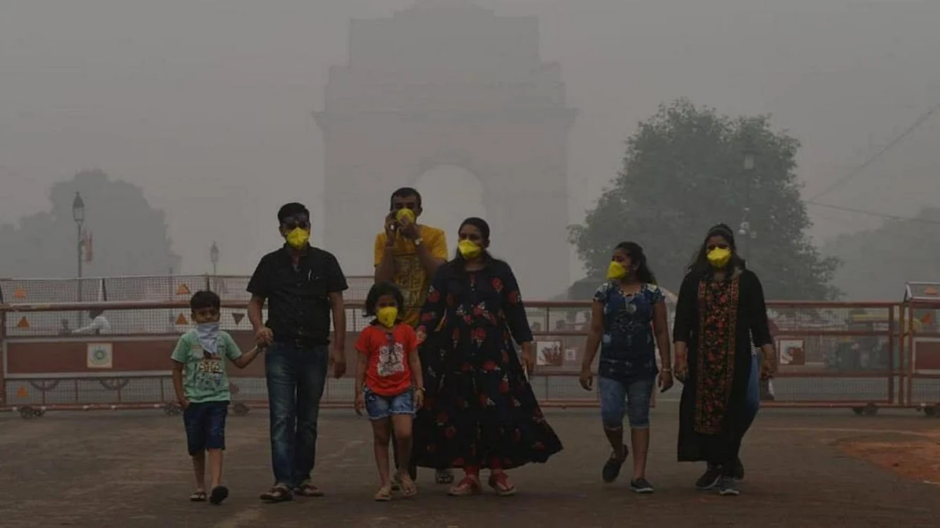 New Delhi este cea mai poluată capitală din lume FOTO: X