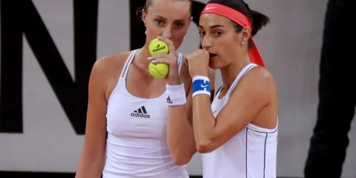  Kristina Mladenovic si Caroline Garcia FOTO EPA