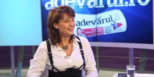 Daniela Lulache la Adevarul Live FOTO Marian Iliescu