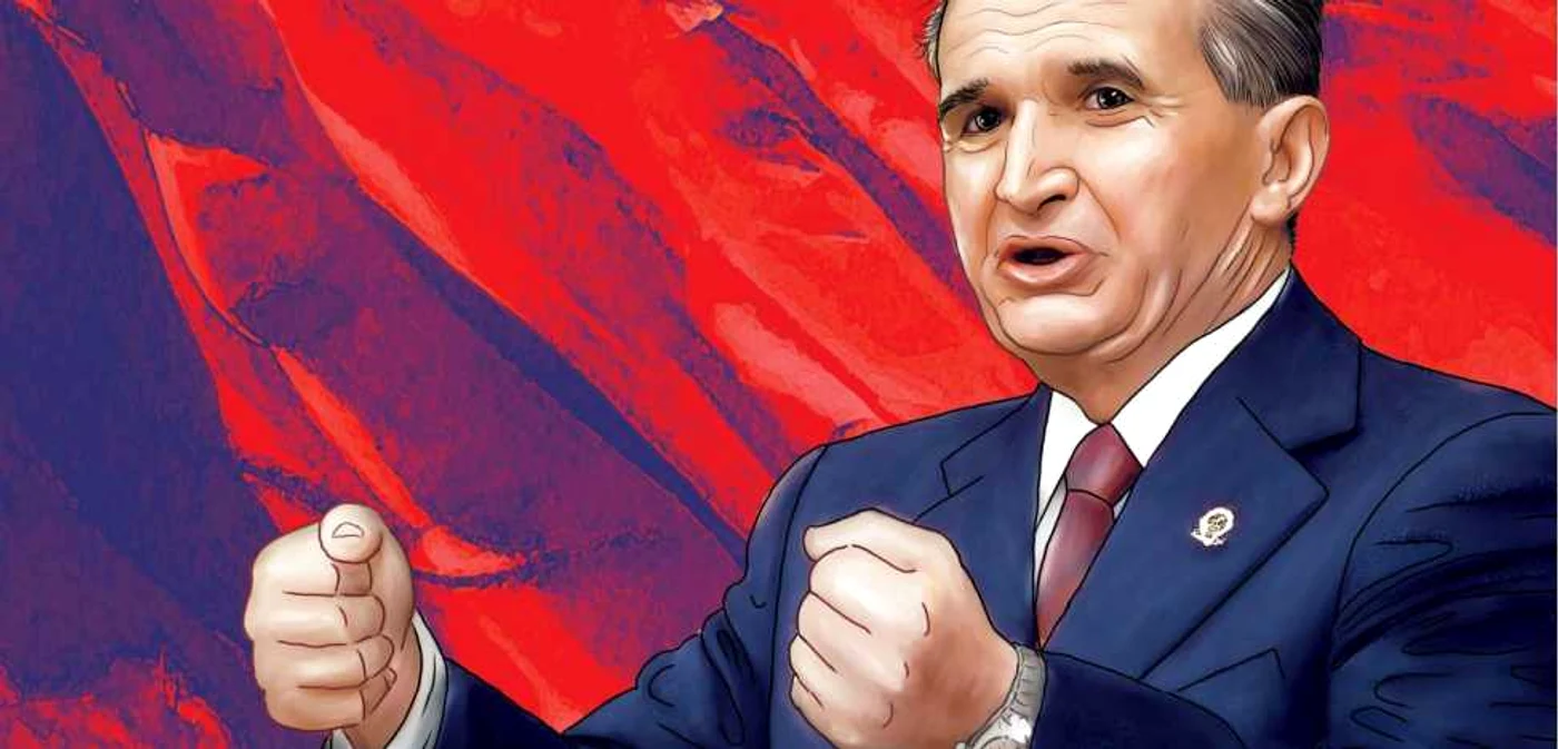 Nicolae Ceauşescu Desen Vali Ivan