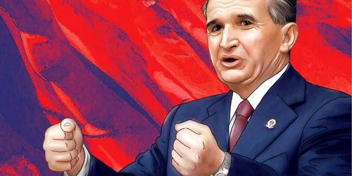 Nicolae Ceausescu Caricatura Vali Ivan 