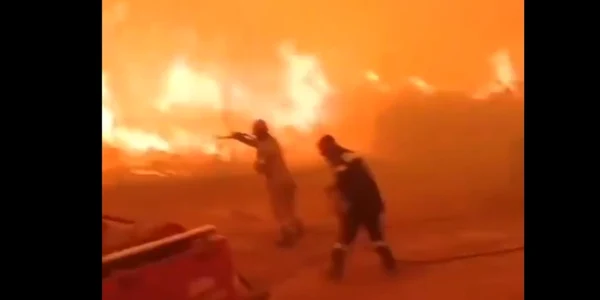 incendiu Grecia, captura video jpg