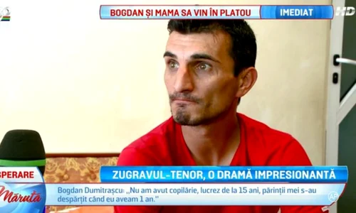 Bogdan Dumitraşcu vrea să şi salveze mama de la orbire jpeg