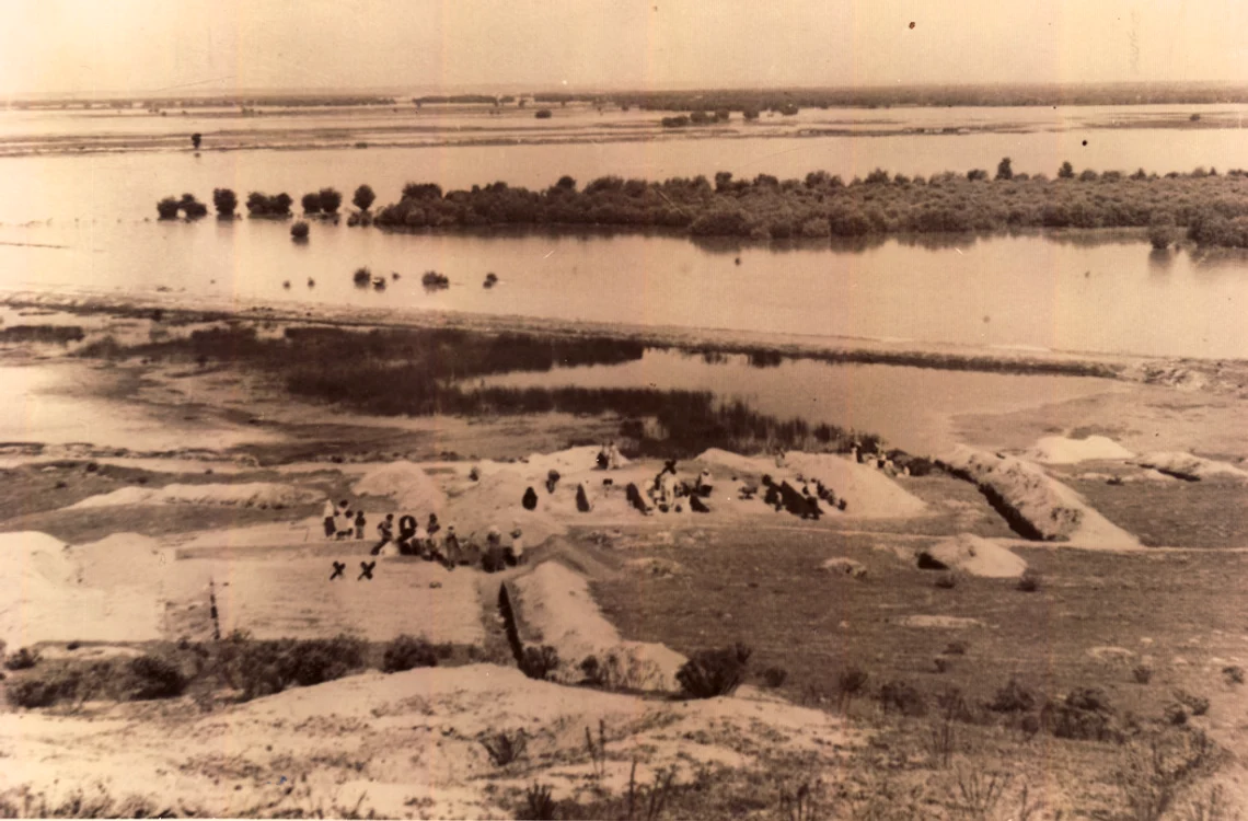 Săpături Cernavodă. FOTO: Institutul Vasile Pârvan